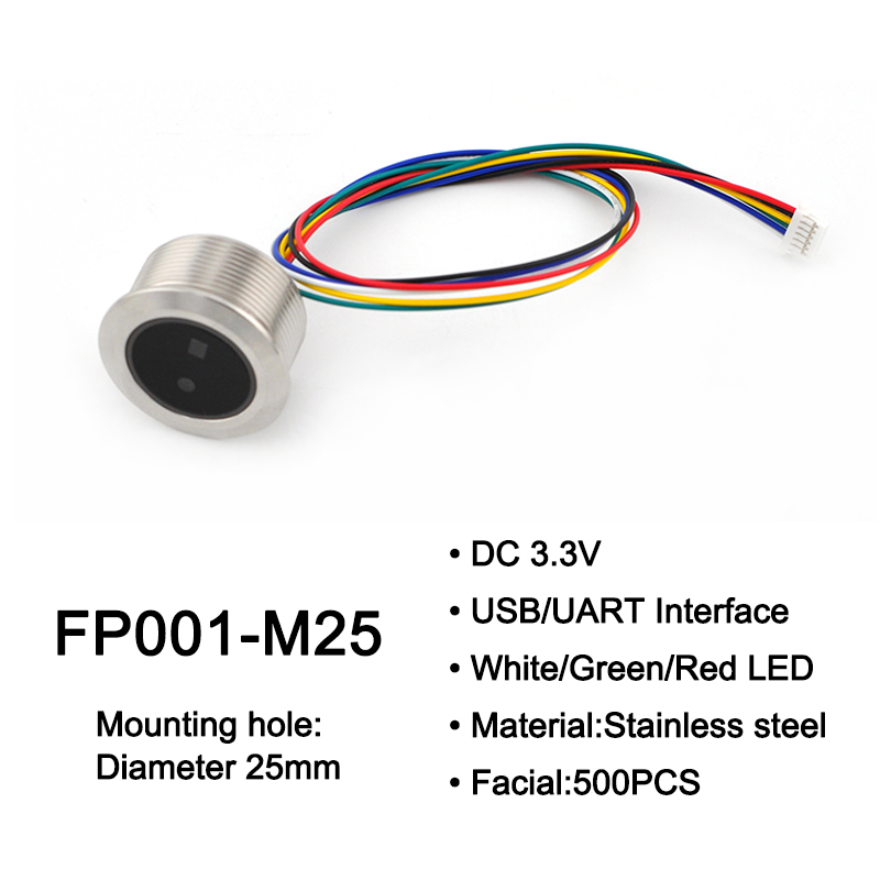 FP001-M25 DC3.3V 500 Face Capa - Home Automation Arduino recension och pris