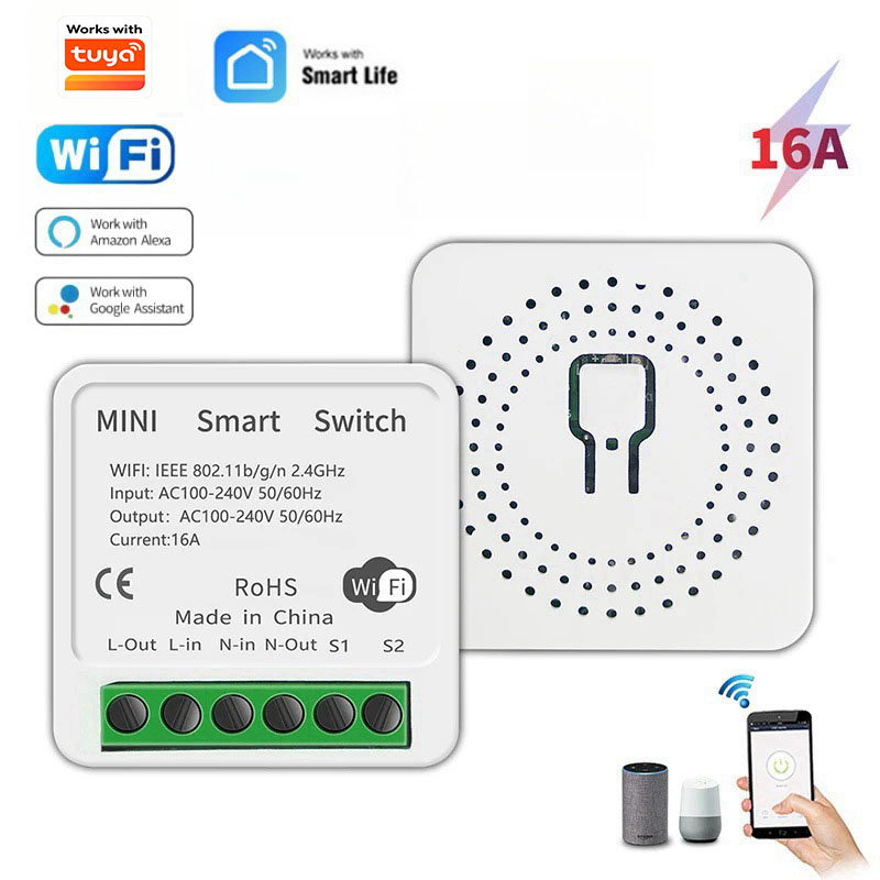 16A Two Way Control DIY WiFi M - Diy Home Automation Controller recension och pris