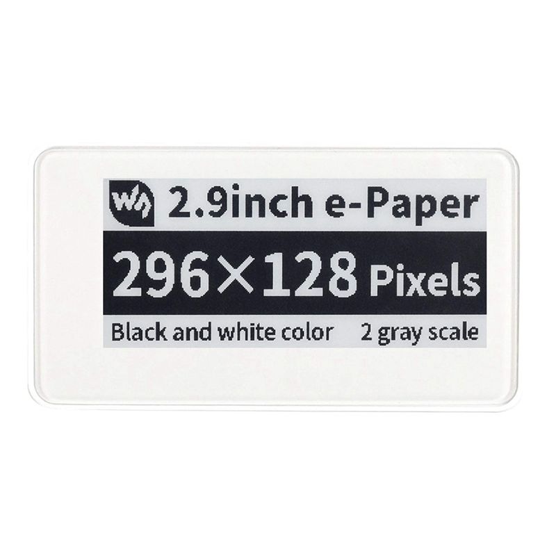 Waveshare 2.9 Inch Wireless -P - Display Epaper 2.9 recension och pris