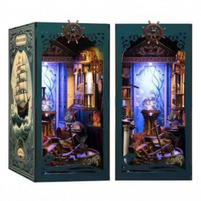 3D Wooden DIY Bookend Puzzle H - Smart Home Automation Diy recension och pris