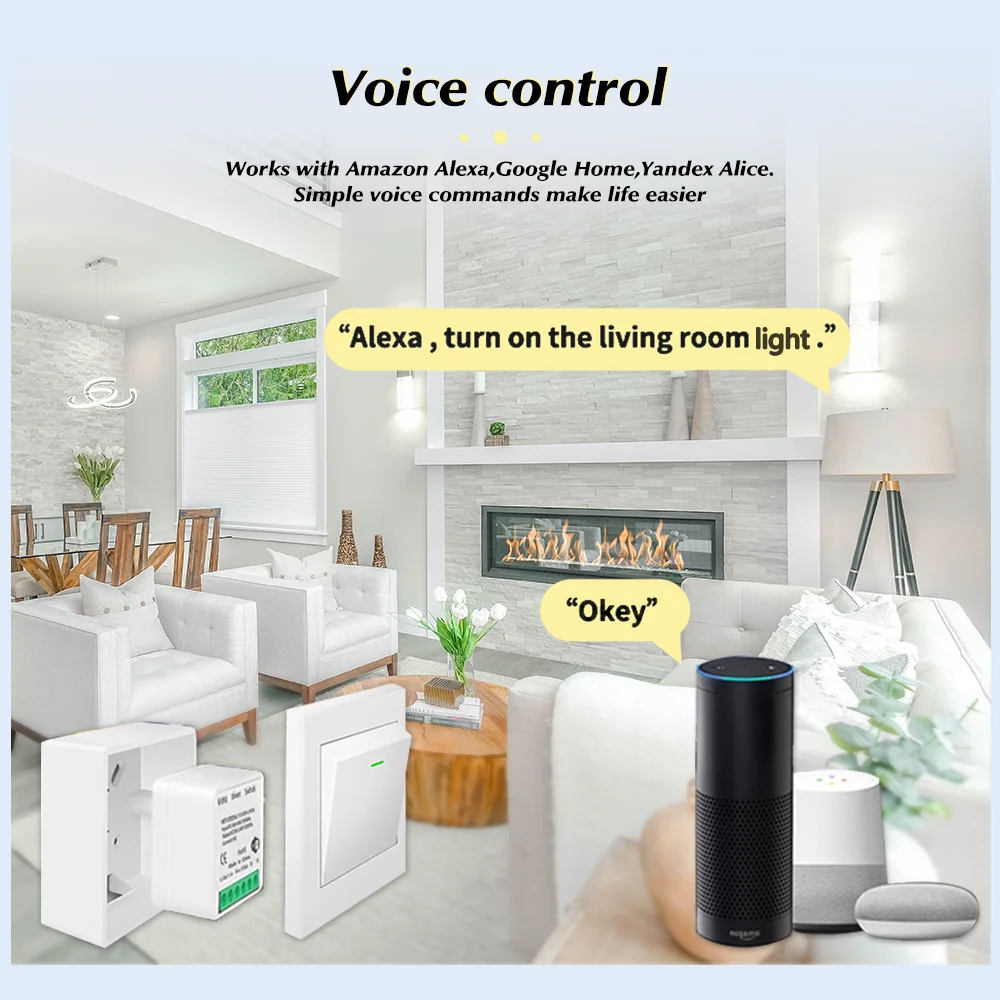 For Tuya Mini Smart WiFi Switc - Diy Home Automation Controller recension och pris