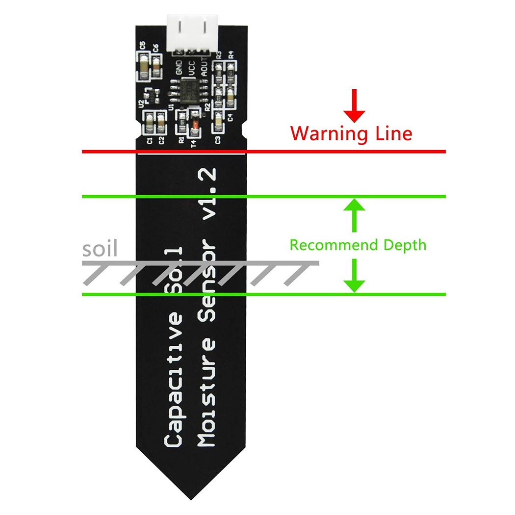 Capacitive Soil Moisture Senso - Home Automation Arduino recension och pris