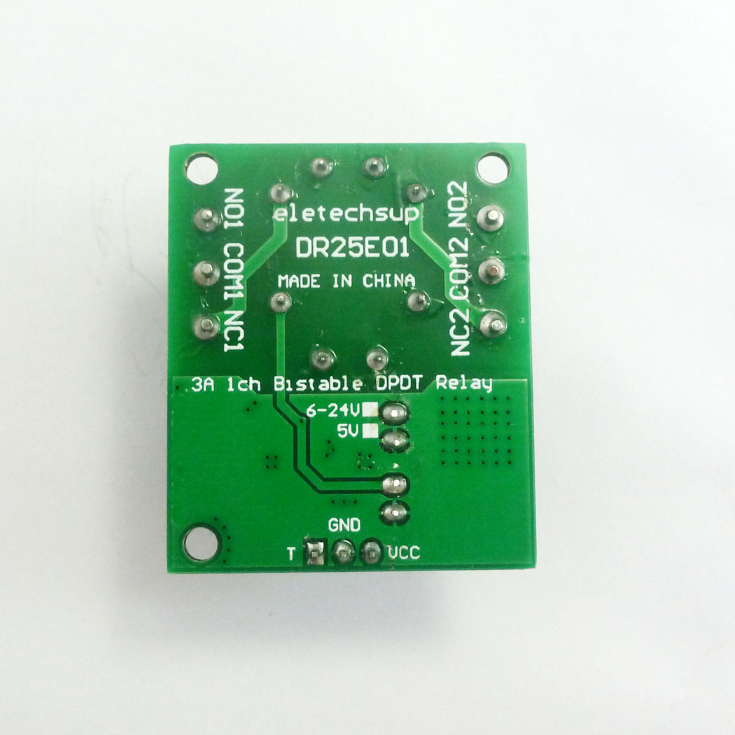 DR25E01 DC 6V 9V 12V 24V 3-5A  - Shelly Relay Module recension och pris