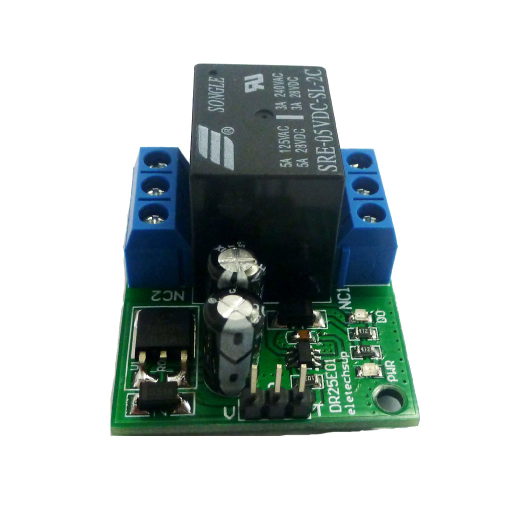 DR25E01 DC 6V 9V 12V 24V 3-5A  - Shelly Relay Module recension och pris