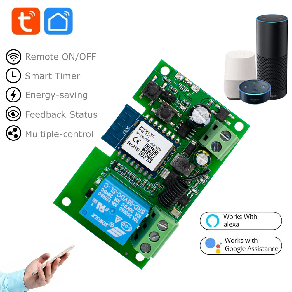 1CH Tuya Smart Remote Control  - Diy Home Automation Controller recension och pris