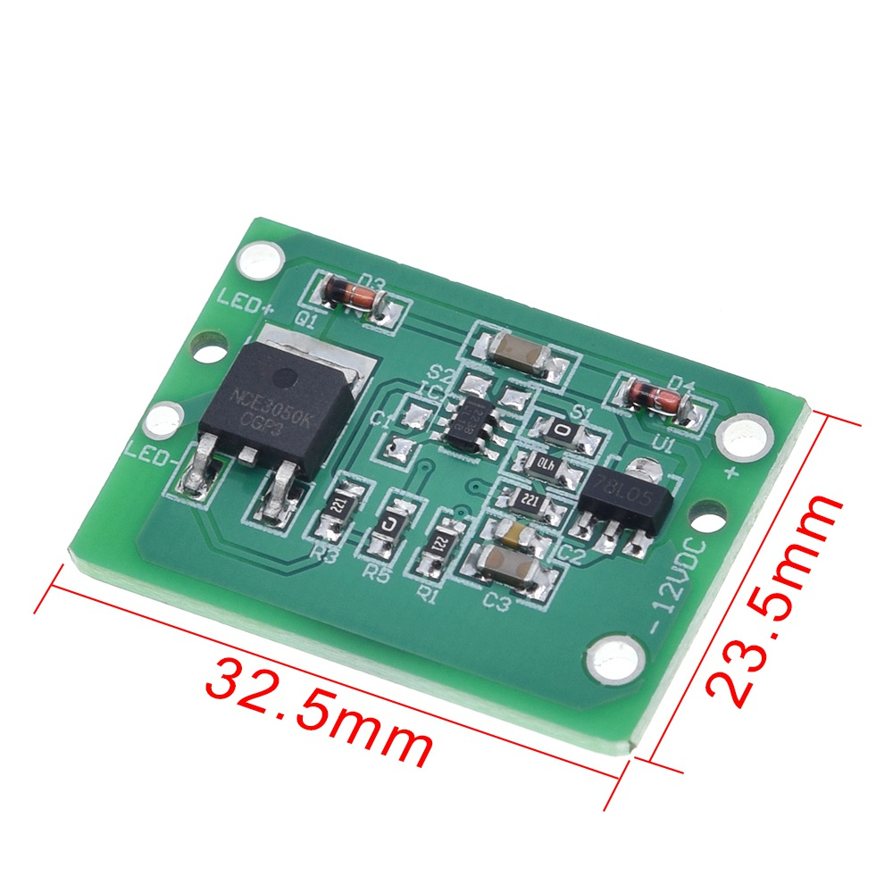 TZT 1/3PCS 12V Capacitive Touc - Shelly Relay Module recension och pris