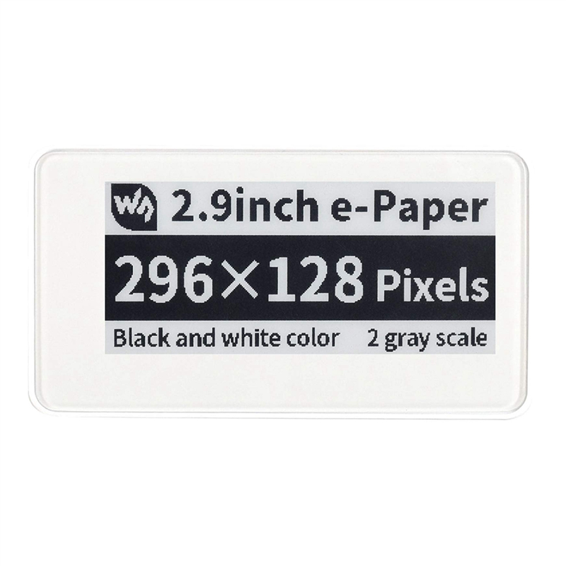 RISE Waveshare 2.9 Inch Wirele - Display Epaper 2.9 recension och pris
