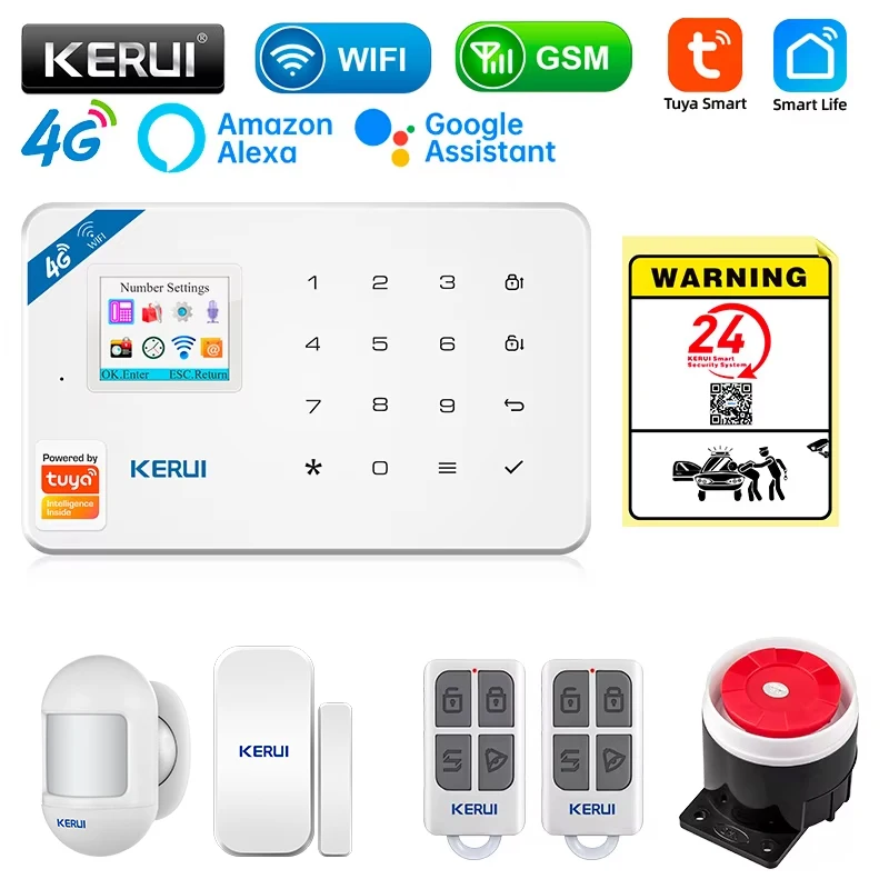 KERUI Security Alarm System Ki - Smart Home Automation Diy recension och pris