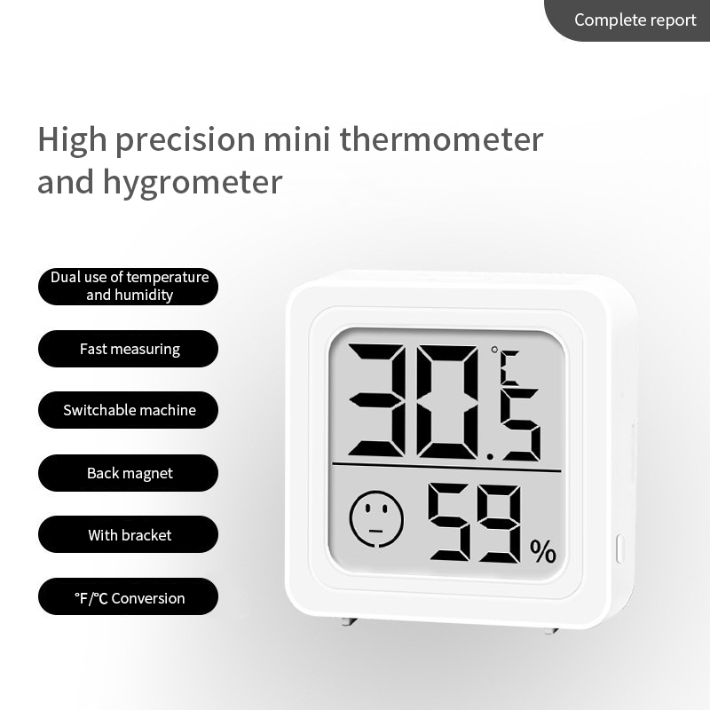 LCD Digital Thermometer Hygrom - Home Automation Industry recension och pris