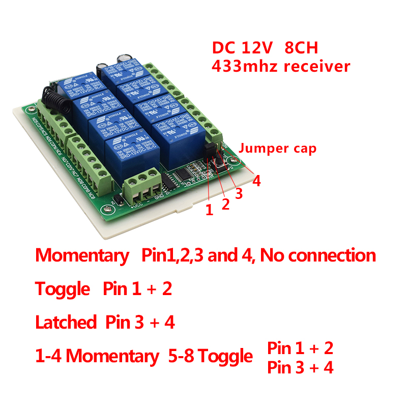 8 Channel Relay Module Remote  - Shelly Relay Module recension och pris