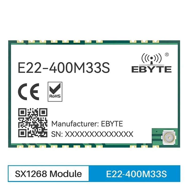 2X EBYTE SX1268 433Mhz Lora Wi - 433Mhz Receiver Module recension och pris