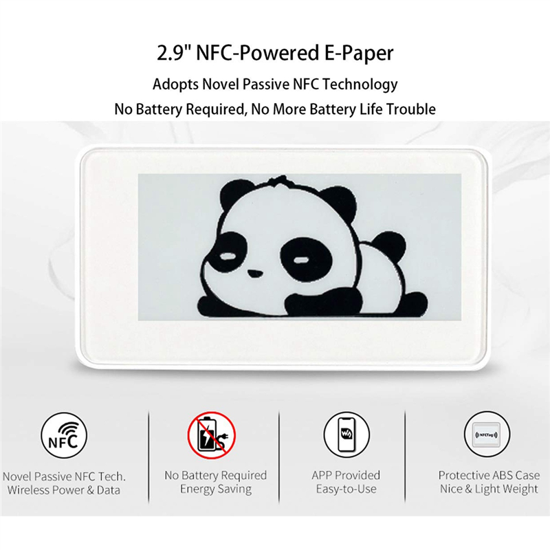 Waveshare 2.9 Inch Wireless NF - Display Epaper 2.9 recension och pris