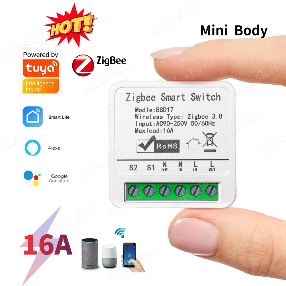 16A Tuya ZigBee Smart Switch M - Smart Home Automation Diy recension och pris